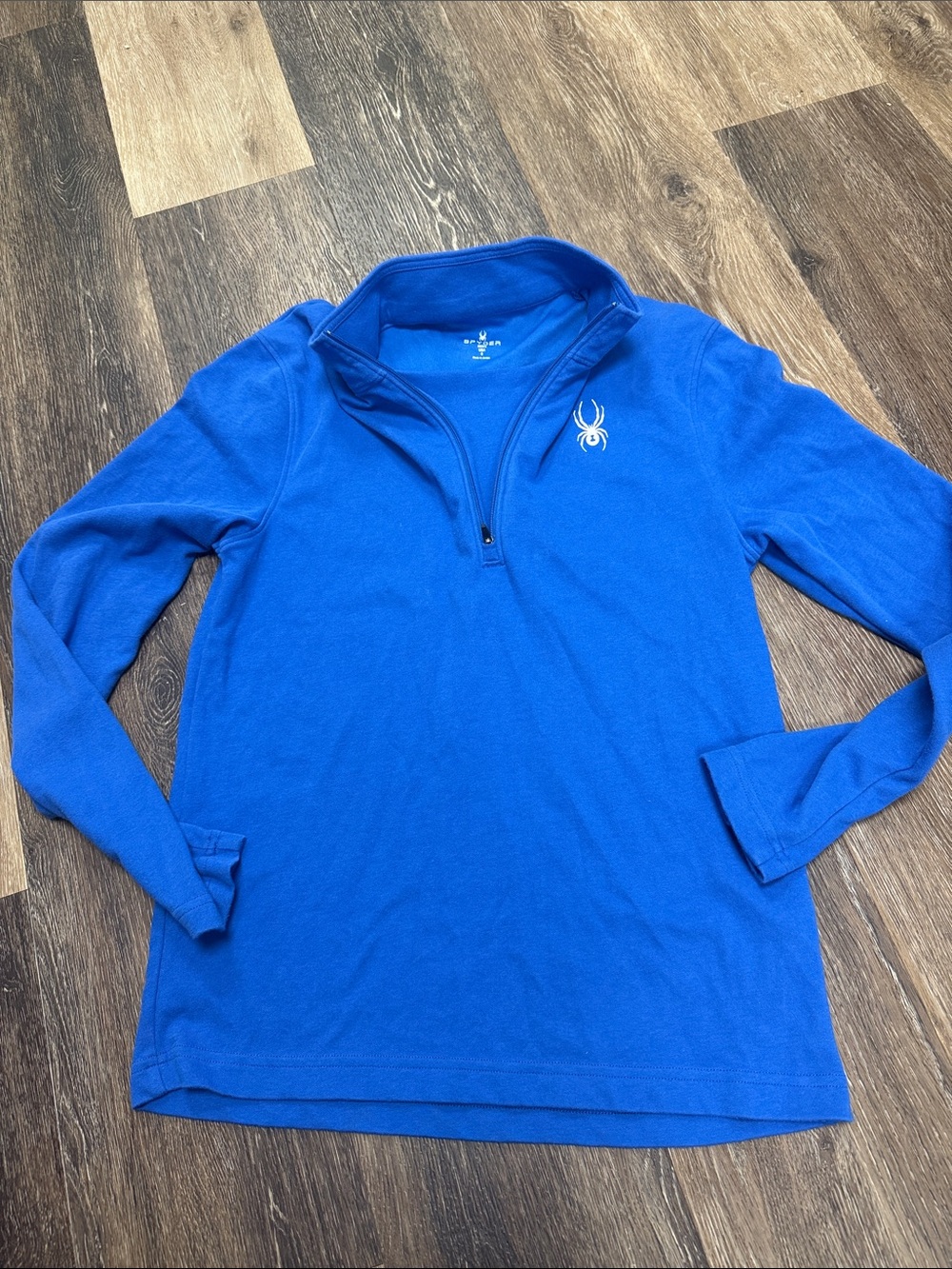 Spyder Royal Blue Half-Zip Pullover
